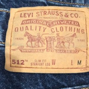 Levi’s jeans - slim fit straight leg